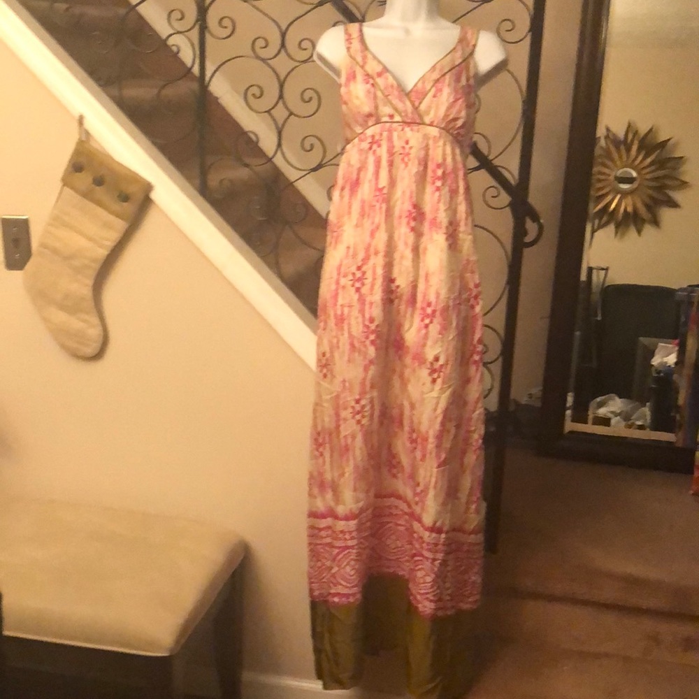 Ann Taylor brand new silk maxi dress